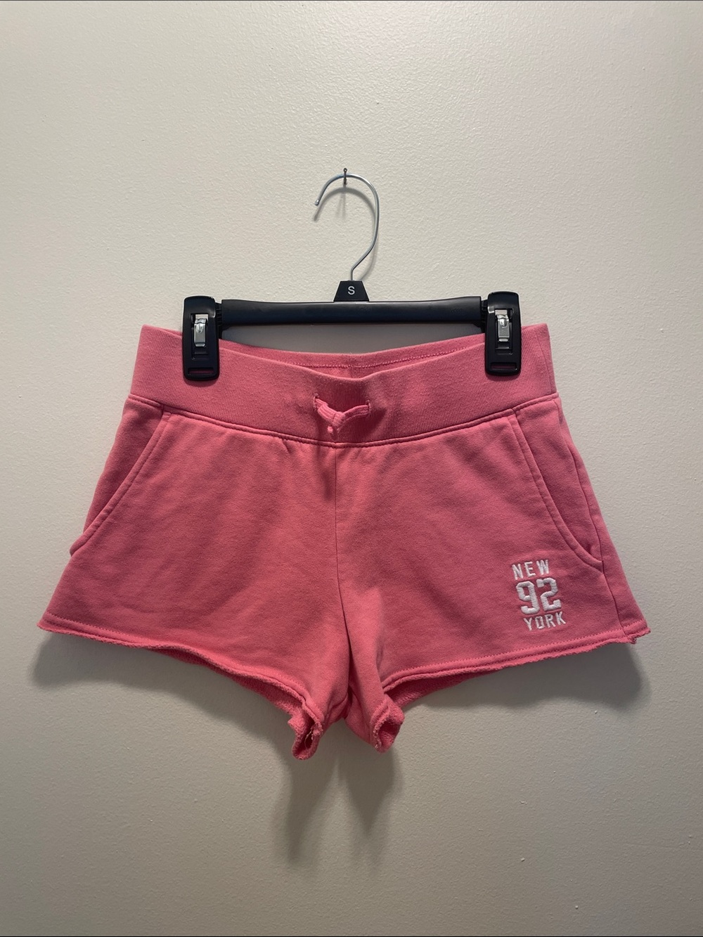 abercrombie kids pink knit shortie